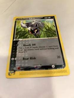 Poochyena 64/109 Reverse Holo Common EX Ruby & Sapphire Pokemon Card - Image 4