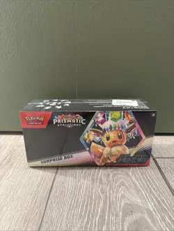 Prismatic Evolutions Surprise Box Sealed Stamped EX Promo Cards - Image 2