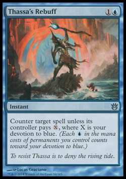 MTG: Thassa's Rebuff - Born of the Gods - Magic Card - Image 1