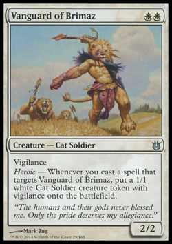 MTG: Vanguard of Brimaz - Born of the Gods - Magic Card - Image 1