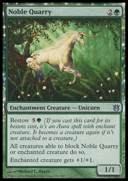 MTG: Noble Quarry - Born of the Gods - Magic Card - Image 1