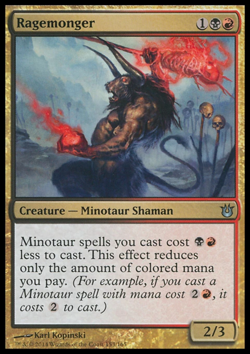 MTG: Ragemonger - Born of the Gods - Magic Card - Image 1
