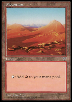MTG: Mountain - Mirage - Magic Card - Image 1