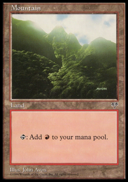 MTG: Mountain - Mirage - Magic Card - Image 1