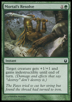 MTG: Mortal's Resolve - Born of the Gods - Magic Card - Image 1