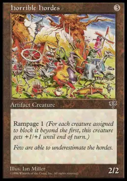 MTG: Horrible Hordes - Mirage - Magic Card - Image 1