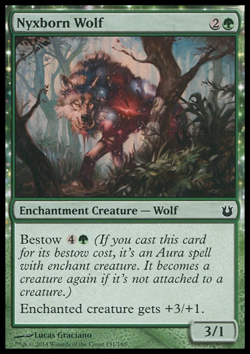 MTG: Nyxborn Wolf - Born of the Gods - Magic Card - Image 1