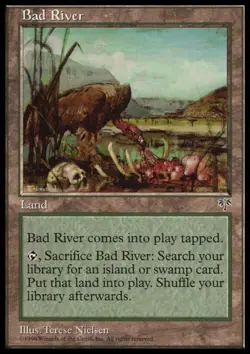 MTG: Bad River - Mirage - Magic Card - Image 1
