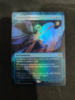 FOIL Kindred Discovery Enchanting Tales LP x1 MTG Magic: the Gathering - Image 1
