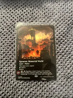 Kavaron, Memorial World (Borderless) - MTG Edge of Eternities Regular - Image 1