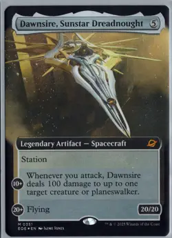 Dawnsire, Sunstar Dreadnought (Extended Art) M Edge of Eternities 351 NM - Image 1