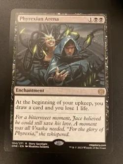 Phyrexian Arena 104/271 MTG Phyrexia: All Will Be One Rare NM English - Image 1