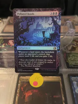 Polluted Bonds Wilds of Eldraine: Enchanting Tales Foil - Image 1