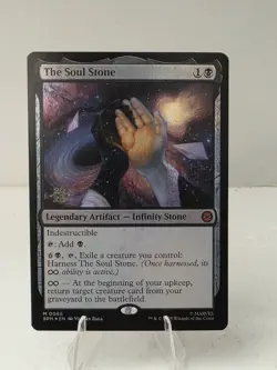 Magic The Gathering - Spiderman- The Soul Stone - 0066 - Pre Release Promo Foil - Image 2