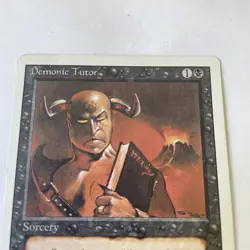 MTG Revised DEMONIC TUTOR Never Played Check Pics - Image 2