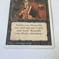 MTG Revised DEMONIC TUTOR Never Played Check Pics - Image 3