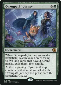 MTG Omenpath Journey Normal NM Outlaws of Thunder Junction: The Big Score Magic - Image 1