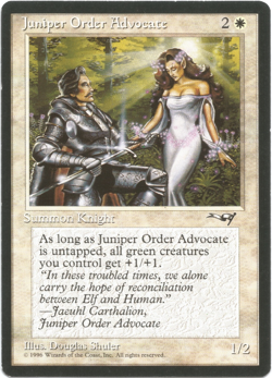 MTG - Juniper Order Advocate - Alliances - 21 - English - NM - Image 1