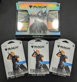 🔥Magic The Gathering Final Fantasy Starter Deck Kit + 3x Play Boosters🔥 - Image 1