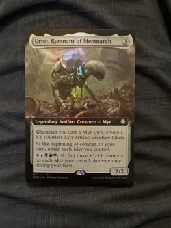 Urtet, Remnant of memnarch -042 -ExtendedArtFOIL (Phyrexia: ONE) MTG Magic WOTC - Image 1