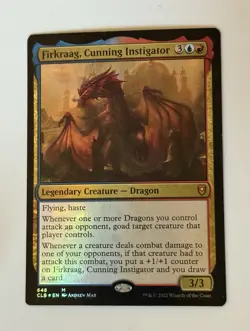 FOIL Firkraag, Cunning Instigator Baldur's Gate LP x1 MTG Magic: the Gathering - Image 1