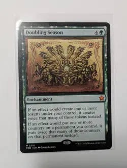 MTG Doubling Season FDN 0216 Foundations 2024 Regular Magic the Gathering Mythic - Image 1