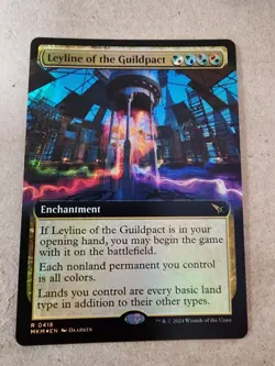 Leyline of the Guildpact - #418 Foil (Extended Art) Murders at Karlov Manor Mtg - Image 1