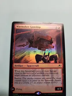 Warmaker Gunship Edge of Eternities Foil R 0167 Magic The Gathering MTG - Image 5