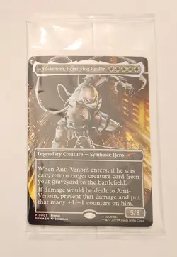 Magic The Gathering Anti-Venom Horrifying Healer Borderless Foil Promo #1 USA - Image 1