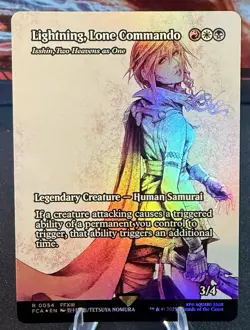 Lightning, Lone Commando - Isshin, Two Heavens as One (Showcase) Final Fantasy: - Image 1