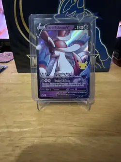 Dark Sylveon V SWSH134 Black Star Promo Full Art Rare Holo Pokemon Card PTCG NM - Image 1
