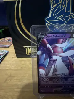 Dark Sylveon V SWSH134 Black Star Promo Full Art Rare Holo Pokemon Card PTCG NM - Image 2