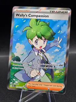 Wally’s Compassion 176/132 - Ultra Rare Full Art - Pokemon Mega Evolution - NM/M - Image 1