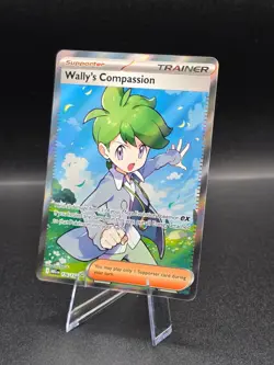 Wally’s Compassion 176/132 - Ultra Rare Full Art - Pokemon Mega Evolution - NM/M - Image 2