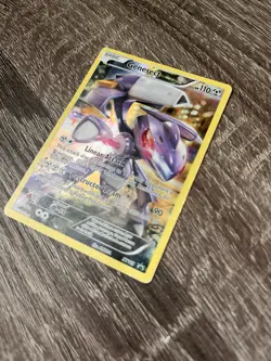 Pokemon TCG Genesect Full Art Holo XY119 Black Star Promo, In Great Condition. - Image 2