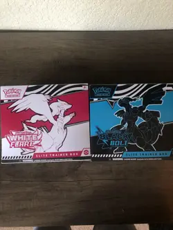 Pokemon TCG Black Bolt and White Flare Elite Trainer Box (ETB) - Factory Sealed - Image 1