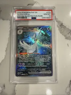 Pokemon 2024 SV Paldean Fates PAF en Gardevoir EX #233/091 PSA 10 - Image 1