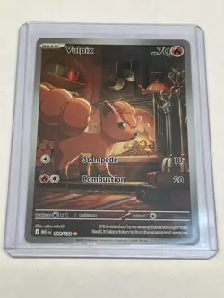 Vulpix 138 / 132 Pokemon Mega Evolution 2025 Near Mint Illustration Rare - Image 1