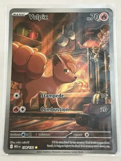Vulpix 138 / 132 Pokemon Mega Evolution 2025 Near Mint Illustration Rare - Image 2