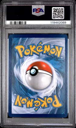 2015 POKEMON XY DOUBLE CRISIS #25 TEAM AQUA ADMIN-REVERSE FOIL PSA 8 - Image 2