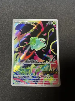 Pokemon Center Bulbasaur 133/132 Mega Evolutions Stamped Promo - Image 1