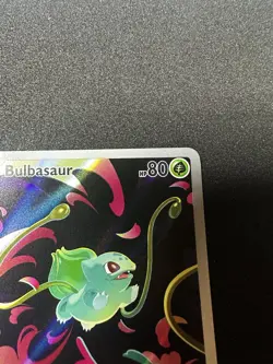 Pokemon Center Bulbasaur 133/132 Mega Evolutions Stamped Promo - Image 2