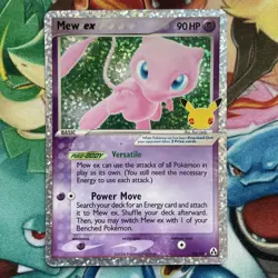 Pokemon 25th Anniversary Mew Ex 88/92 Holo Ultra Rare Celebrations NM/Mint - Image 1