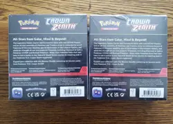 Pokemon TCG Crown Zenith Booster Bundles (2) NEW Sealed - Image 2