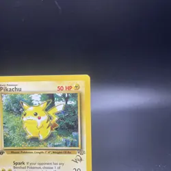 Pokemon TCG Pikachu [W Stamped] 60/64 WOTC Promo Unplayed NM+ - Image 4