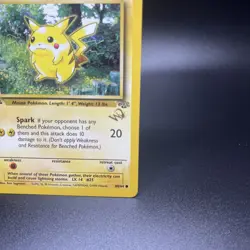 Pokemon TCG Pikachu [W Stamped] 60/64 WOTC Promo Unplayed NM+ - Image 5