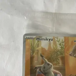 Pokemon SEALED Mimikyu SVP 075 Pladean Fates ETB Full Art Promo Holofoil!! - Image 5