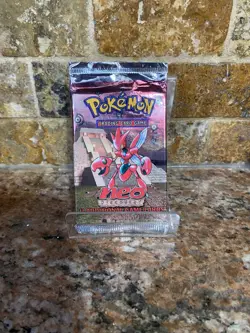 2001 Pokemon Neo Discovery (1st Edition) Booster Pack (Scizor) Factory Sealed! - Image 1