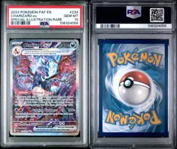 PSA 10 Charizard Ex Paldean Fates 234 SIR Special Illustration Rare Pokemon - Image 1