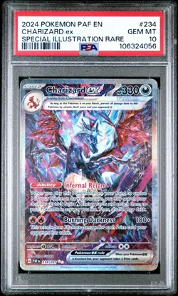 PSA 10 Charizard Ex Paldean Fates 234 SIR Special Illustration Rare Pokemon - Image 2